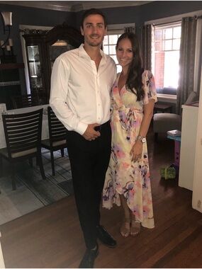 june & hudson Floral wrap dress